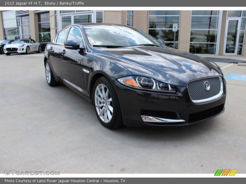 Ebony / Barley/Truffle 2013 Jaguar XF I4 T