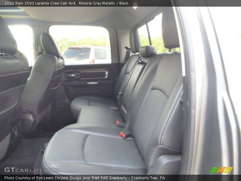 Mineral Gray Metallic / Black 2013 Ram 1500 Laramie Crew Cab 4x4