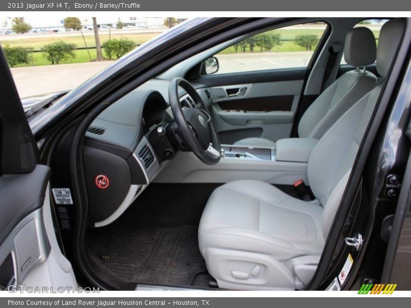 Ebony / Barley/Truffle 2013 Jaguar XF I4 T