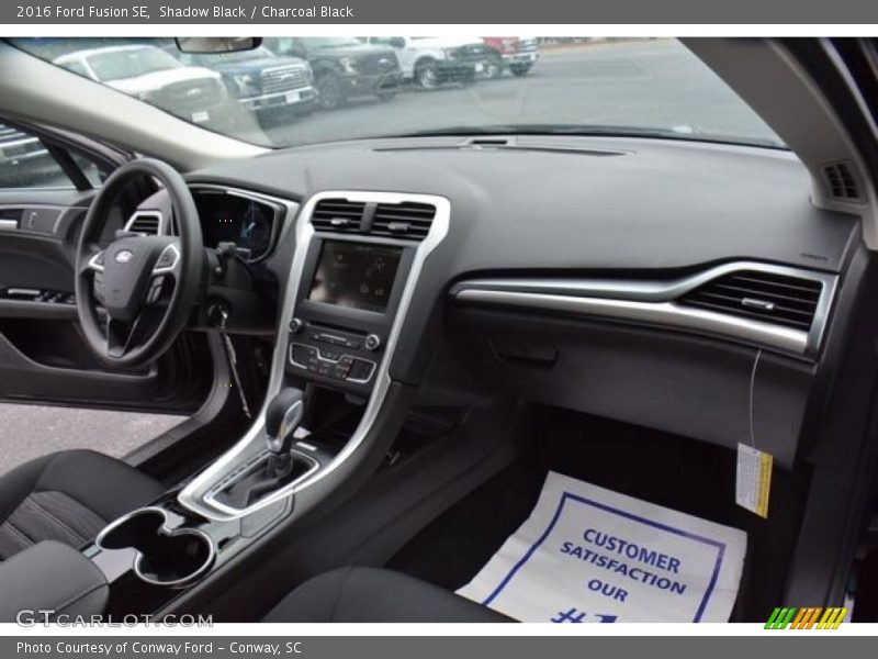 Shadow Black / Charcoal Black 2016 Ford Fusion SE