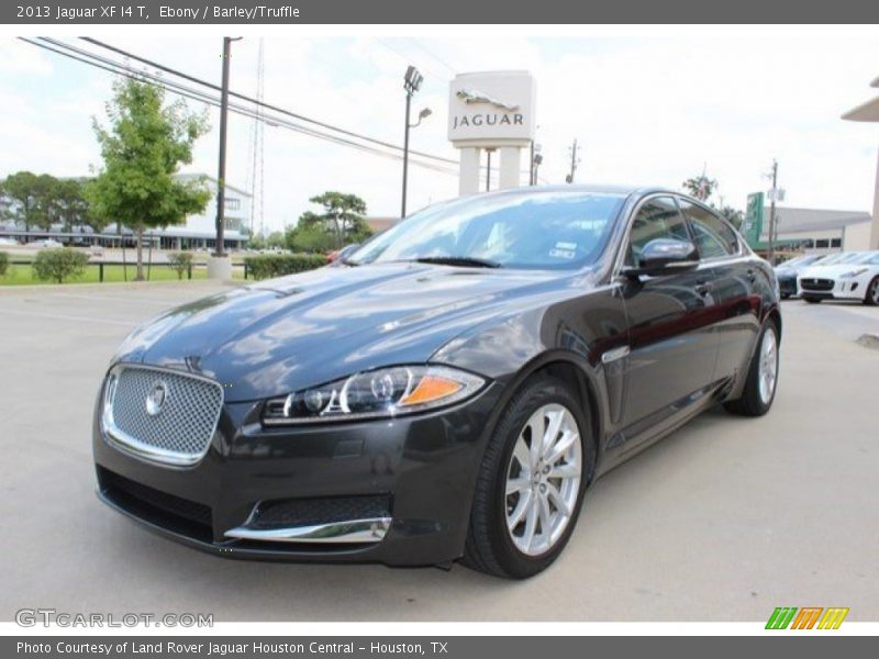 Ebony / Barley/Truffle 2013 Jaguar XF I4 T