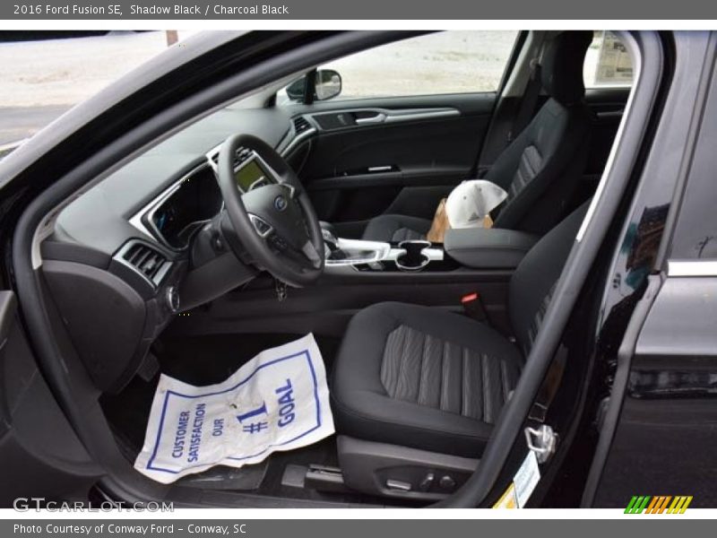 Shadow Black / Charcoal Black 2016 Ford Fusion SE