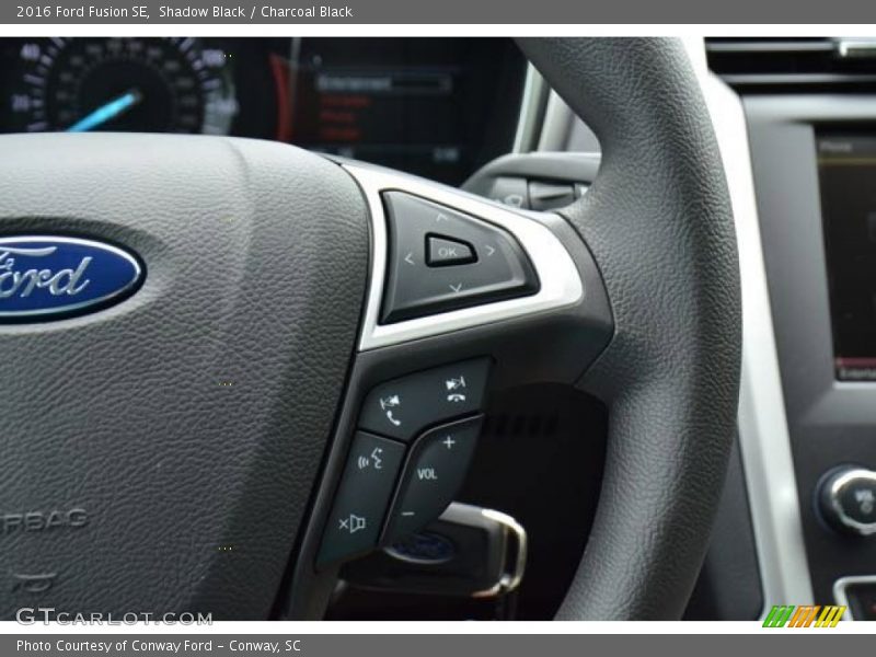 Shadow Black / Charcoal Black 2016 Ford Fusion SE