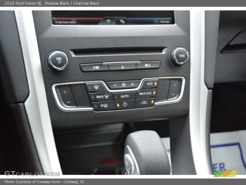 Shadow Black / Charcoal Black 2016 Ford Fusion SE