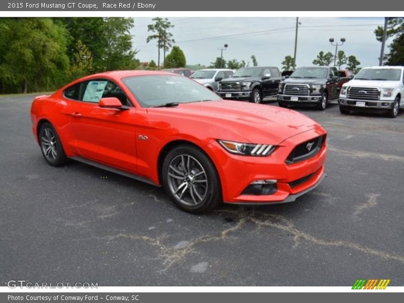 Race Red / Ebony 2015 Ford Mustang GT Coupe
