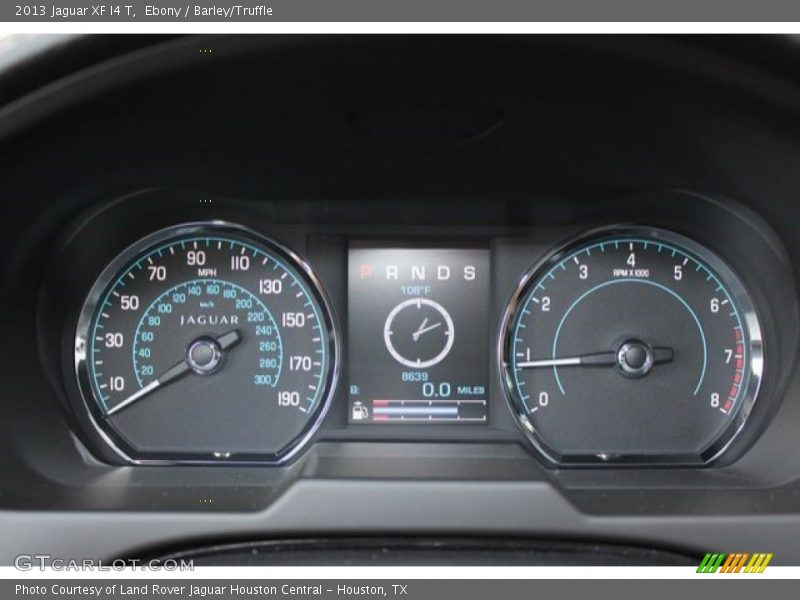 Ebony / Barley/Truffle 2013 Jaguar XF I4 T