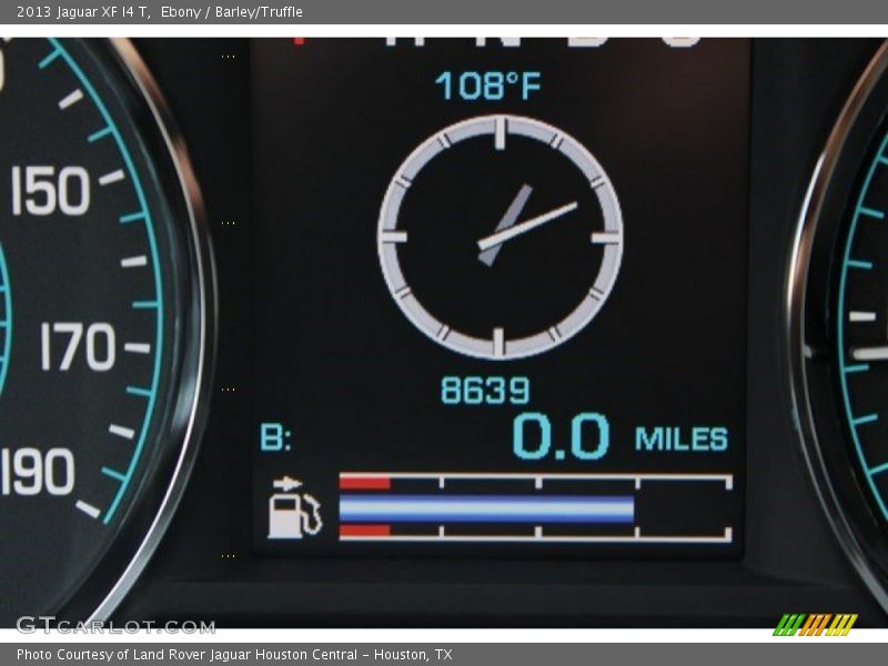 Ebony / Barley/Truffle 2013 Jaguar XF I4 T