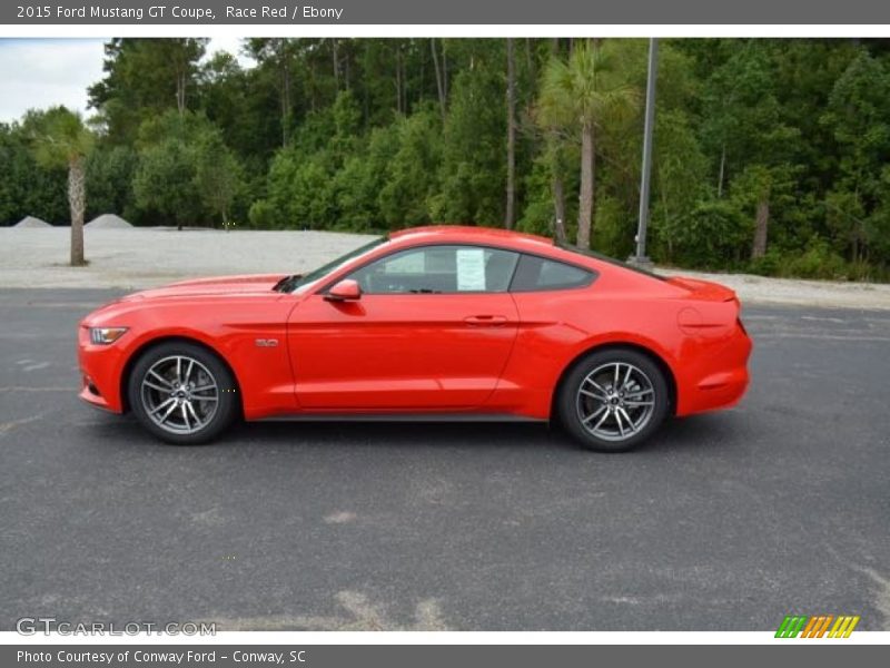 Race Red / Ebony 2015 Ford Mustang GT Coupe