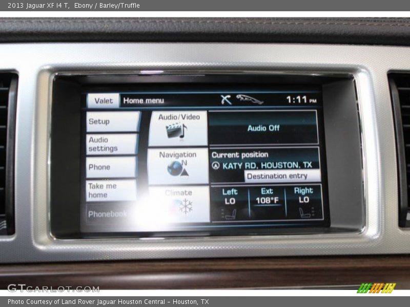 Ebony / Barley/Truffle 2013 Jaguar XF I4 T