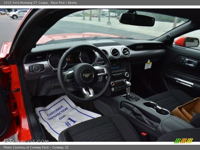 Race Red / Ebony 2015 Ford Mustang GT Coupe