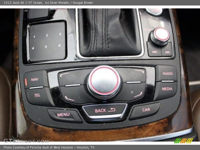 Ice Silver Metallic / Nougat Brown 2013 Audi A6 2.0T Sedan