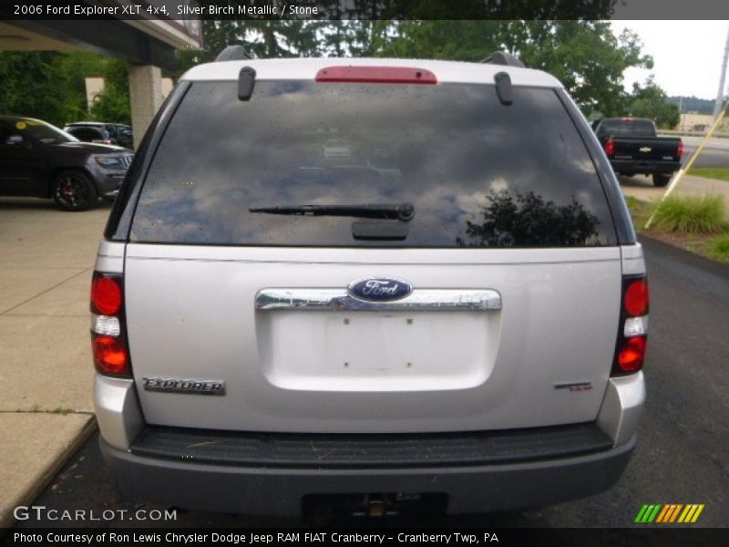 Silver Birch Metallic / Stone 2006 Ford Explorer XLT 4x4