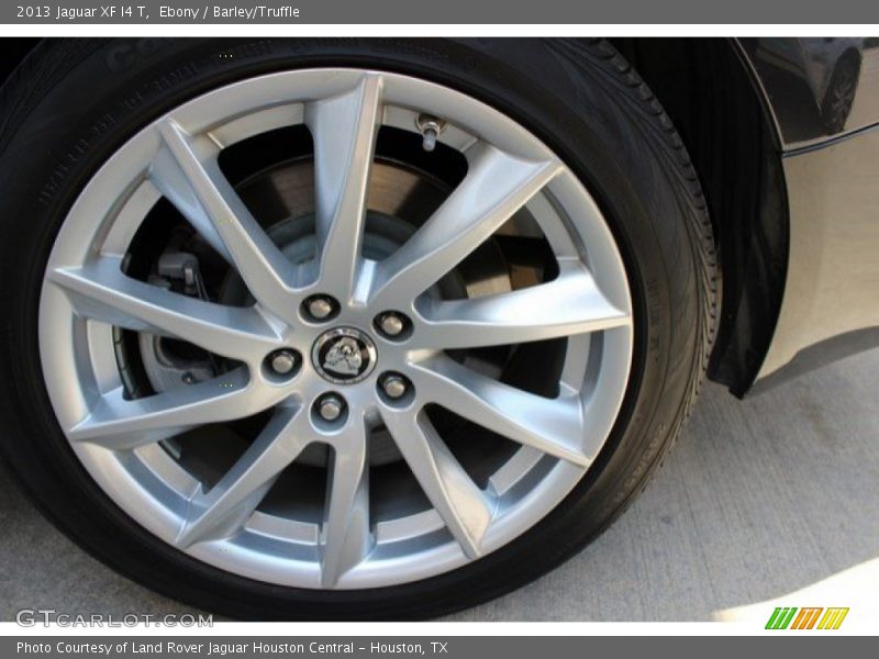 Ebony / Barley/Truffle 2013 Jaguar XF I4 T