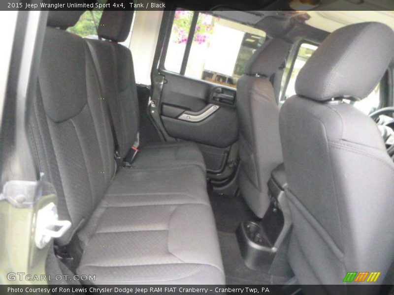 Tank / Black 2015 Jeep Wrangler Unlimited Sport 4x4