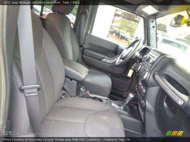 Tank / Black 2015 Jeep Wrangler Unlimited Sport 4x4