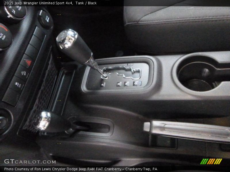 Tank / Black 2015 Jeep Wrangler Unlimited Sport 4x4