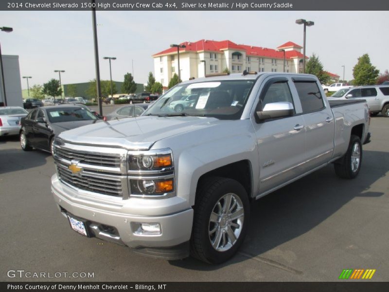 Silver Ice Metallic / High Country Saddle 2014 Chevrolet Silverado 1500 High Country Crew Cab 4x4