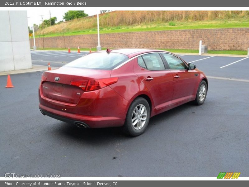 Remington Red / Beige 2013 Kia Optima LX