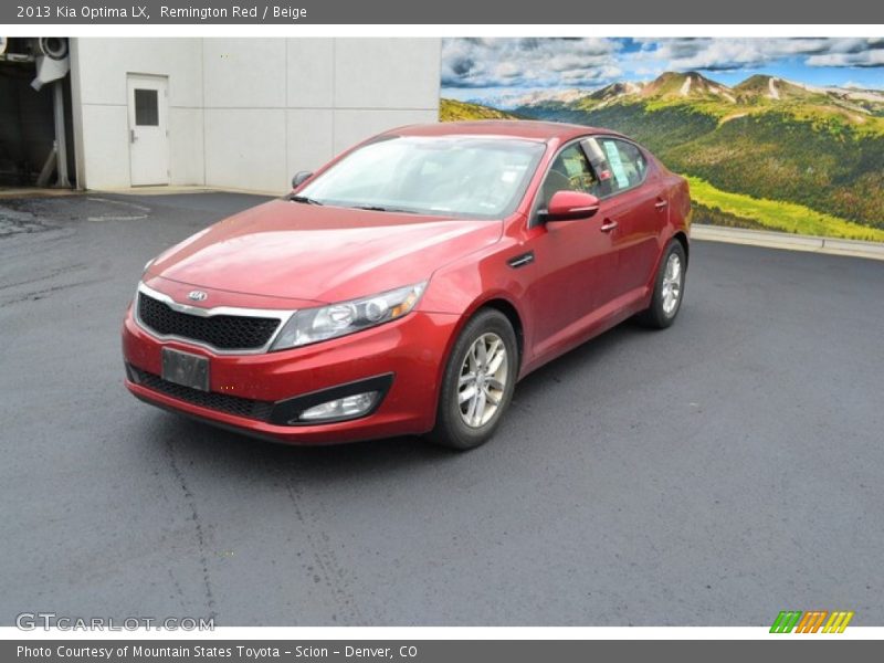Remington Red / Beige 2013 Kia Optima LX