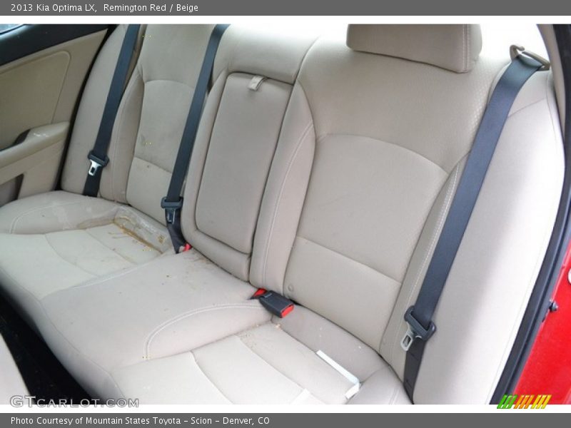 Remington Red / Beige 2013 Kia Optima LX