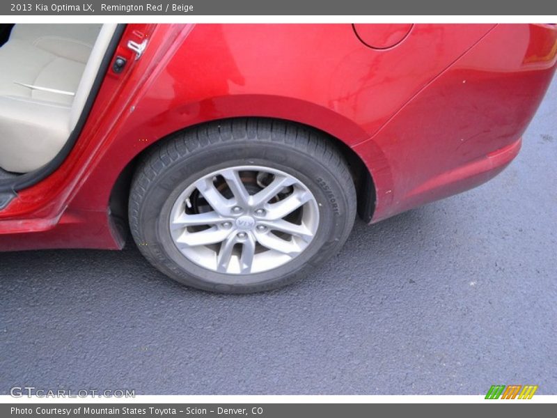 Remington Red / Beige 2013 Kia Optima LX