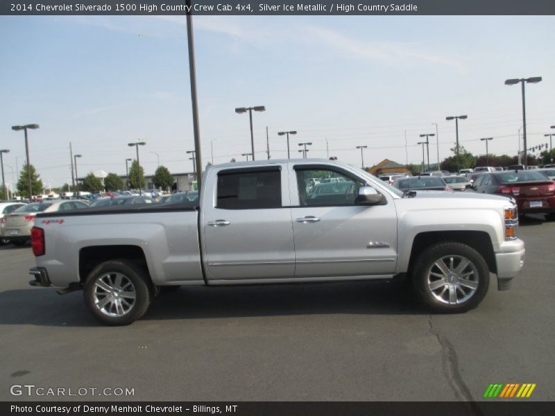 Silver Ice Metallic / High Country Saddle 2014 Chevrolet Silverado 1500 High Country Crew Cab 4x4