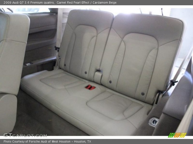 Garnet Red Pearl Effect / Cardamom Beige 2009 Audi Q7 3.6 Premium quattro