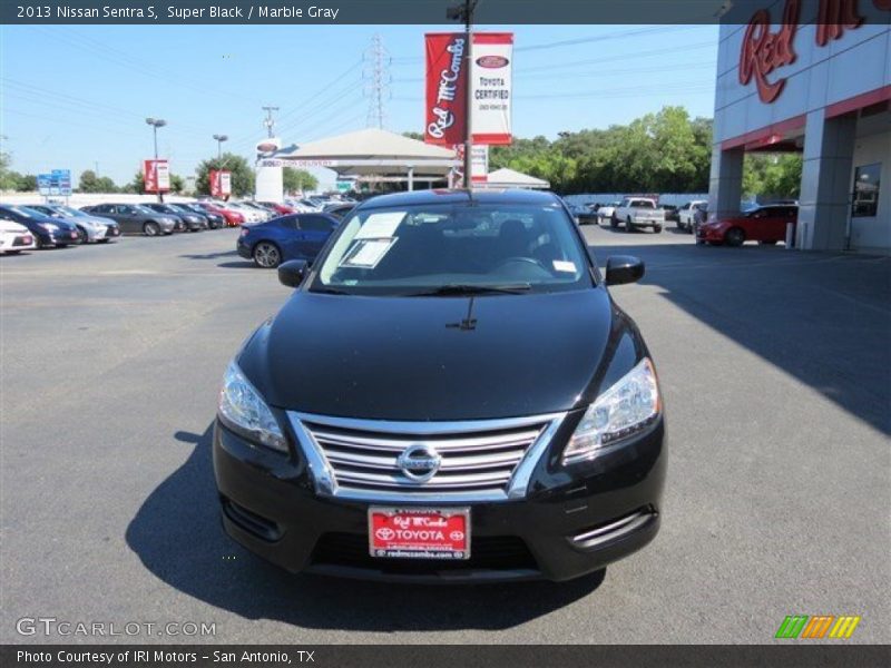 Super Black / Marble Gray 2013 Nissan Sentra S