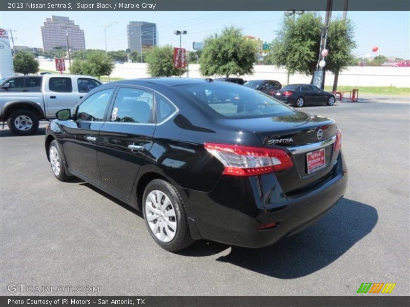 Super Black / Marble Gray 2013 Nissan Sentra S