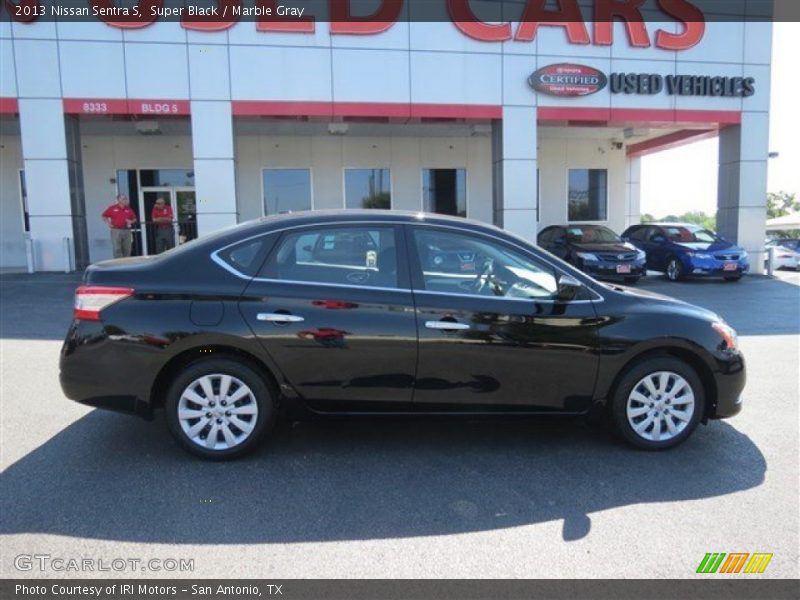 Super Black / Marble Gray 2013 Nissan Sentra S