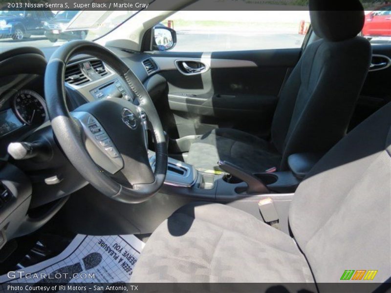 Super Black / Marble Gray 2013 Nissan Sentra S
