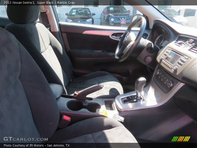 Super Black / Marble Gray 2013 Nissan Sentra S