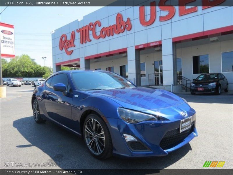 Ultramarine / Black/Red Accents 2014 Scion FR-S