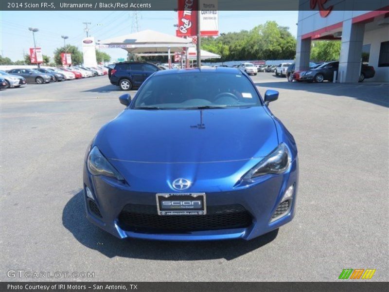 Ultramarine / Black/Red Accents 2014 Scion FR-S