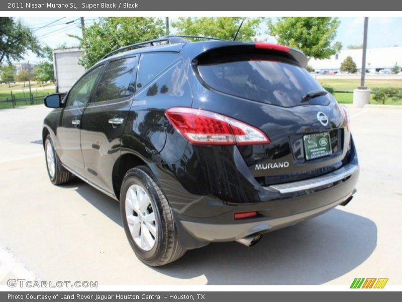 Super Black / Black 2011 Nissan Murano SL