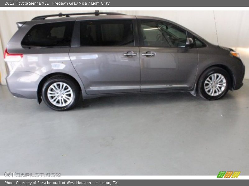 Predawn Gray Mica / Light Gray 2013 Toyota Sienna XLE