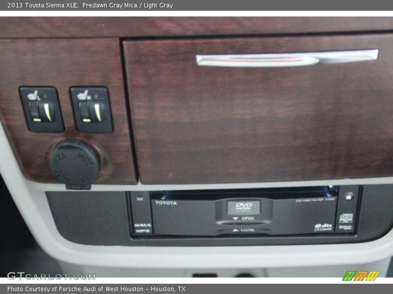 Predawn Gray Mica / Light Gray 2013 Toyota Sienna XLE
