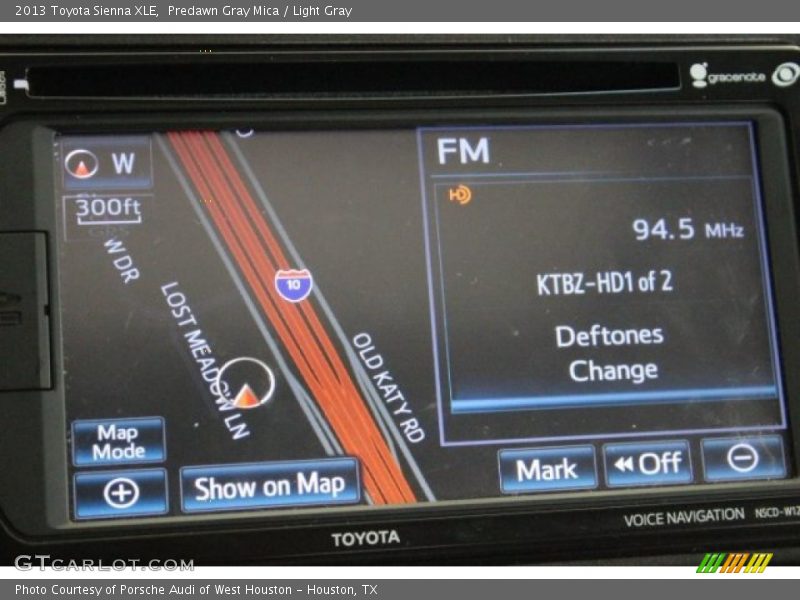 Predawn Gray Mica / Light Gray 2013 Toyota Sienna XLE