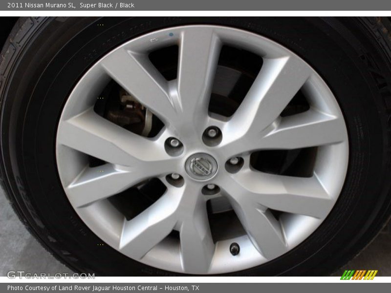 Super Black / Black 2011 Nissan Murano SL