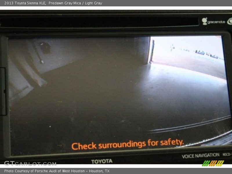 Predawn Gray Mica / Light Gray 2013 Toyota Sienna XLE