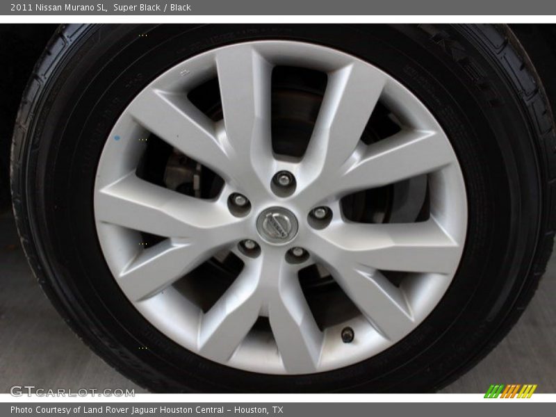 Super Black / Black 2011 Nissan Murano SL
