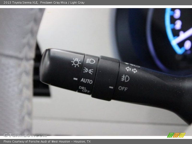 Predawn Gray Mica / Light Gray 2013 Toyota Sienna XLE
