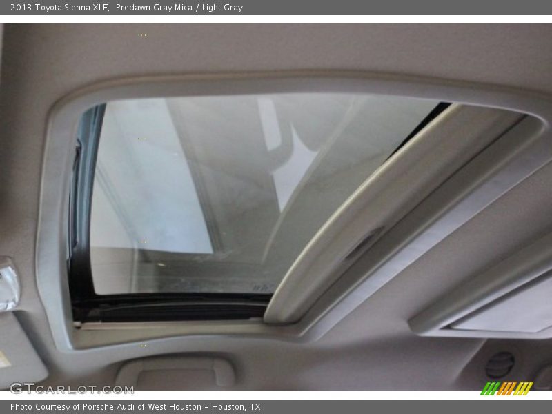 Predawn Gray Mica / Light Gray 2013 Toyota Sienna XLE