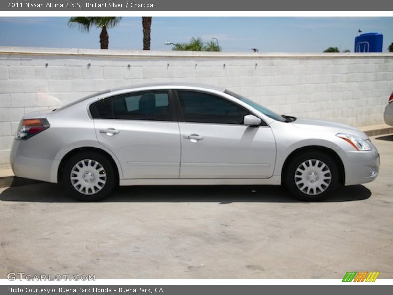 Brilliant Silver / Charcoal 2011 Nissan Altima 2.5 S