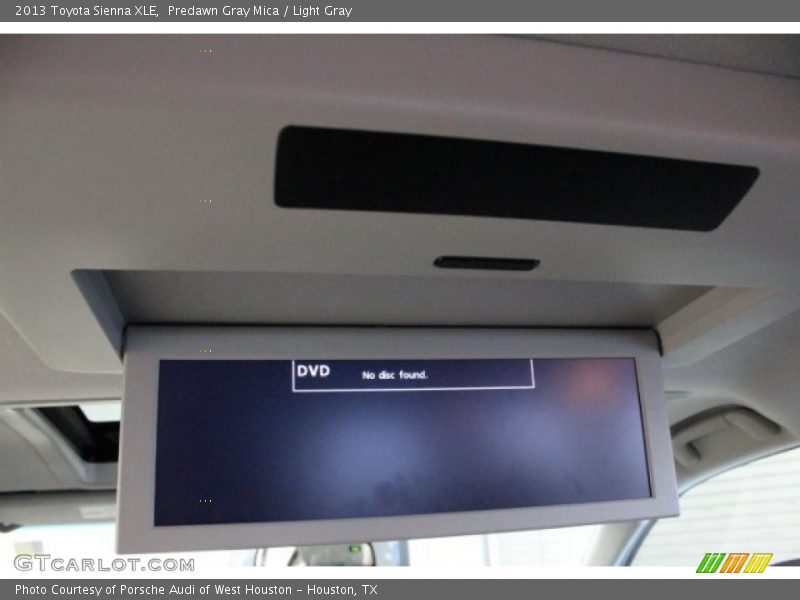 Predawn Gray Mica / Light Gray 2013 Toyota Sienna XLE