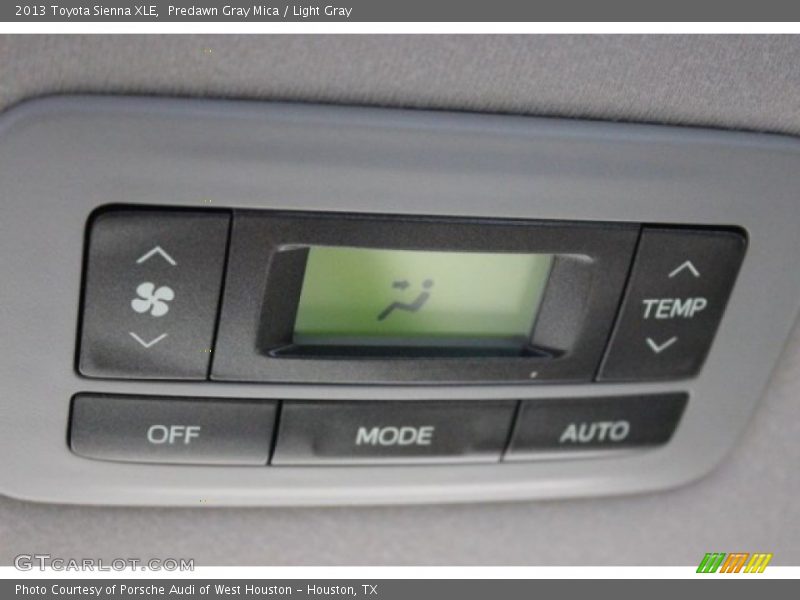 Predawn Gray Mica / Light Gray 2013 Toyota Sienna XLE