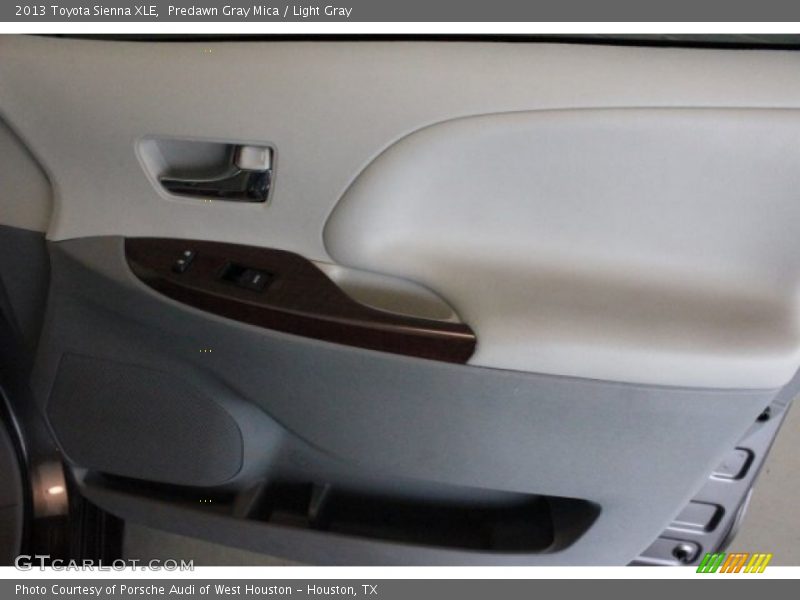 Predawn Gray Mica / Light Gray 2013 Toyota Sienna XLE