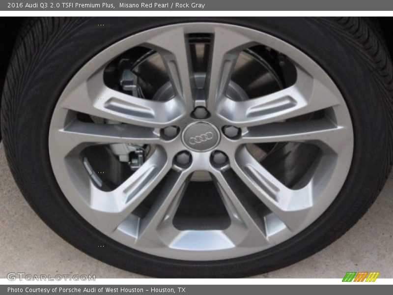 Misano Red Pearl / Rock Gray 2016 Audi Q3 2.0 TSFI Premium Plus