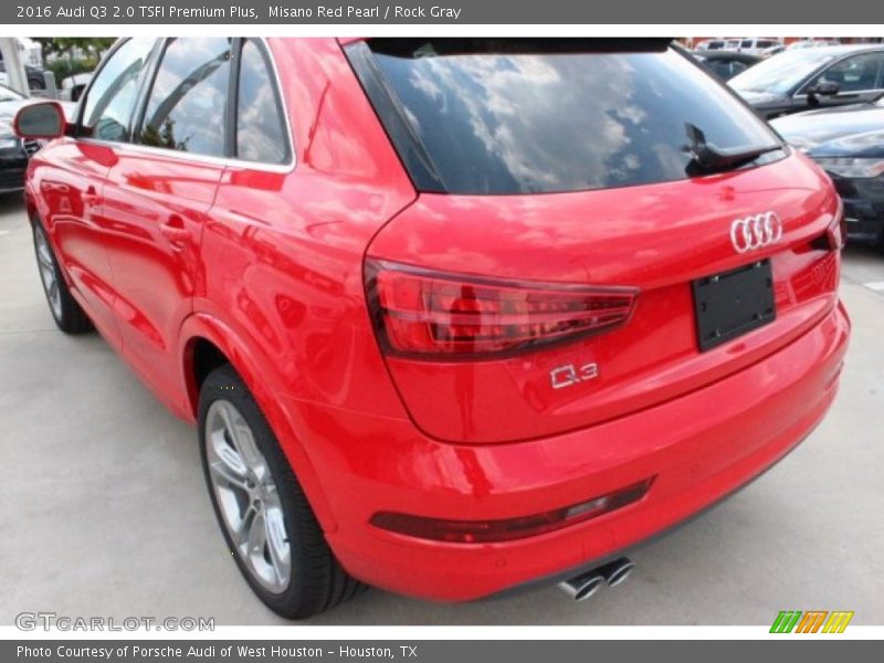 Misano Red Pearl / Rock Gray 2016 Audi Q3 2.0 TSFI Premium Plus