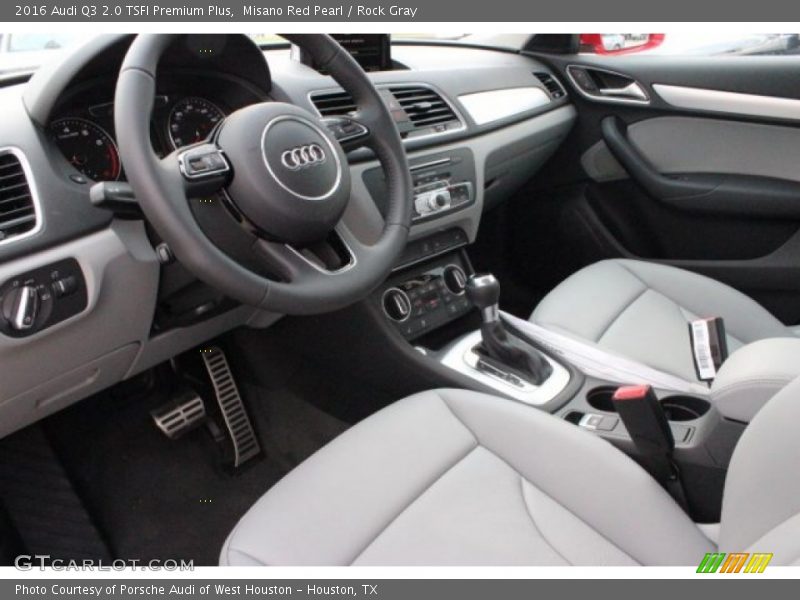 Misano Red Pearl / Rock Gray 2016 Audi Q3 2.0 TSFI Premium Plus